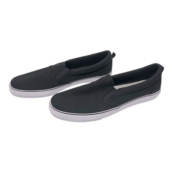 NWT A New Day Women’s Black/White Millie Twin Gore Slip-On Sneakers - 12W - Picture 5 of 8